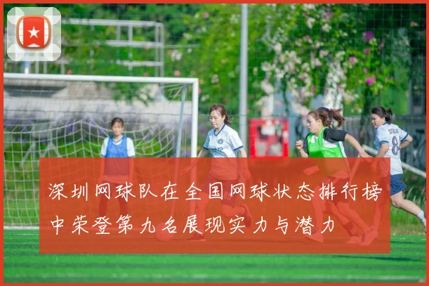 深圳网球队在全国网球状态排行榜中荣登第九名展现实力与潜力